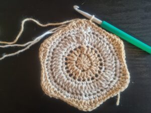 Horgolt hullám mintás férfi beanie sapka - az alap